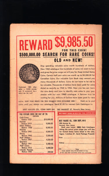1963 Fantastic Four 11 LOWER GRADE - 1ST APP IMPOSSIBLE MAN