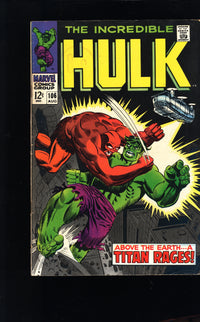 1968 The Incredible Hulk 104, 105, 106, 107, 108 MID GRADE LOT