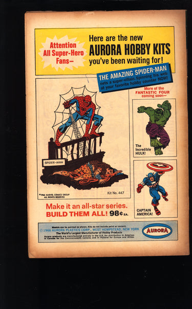 1967 Daredevil 25 FN+  1ST APP LEAP FROG
