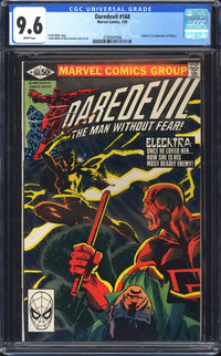 Daredevil 168 CGC 9.6