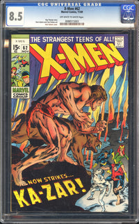 X-Men 62 CGC 8.5