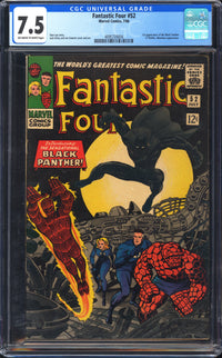 Fantastic Four 52 CGC 7.5