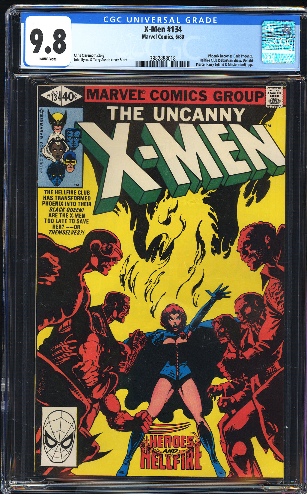 X-MEN 134 CGC 9.8