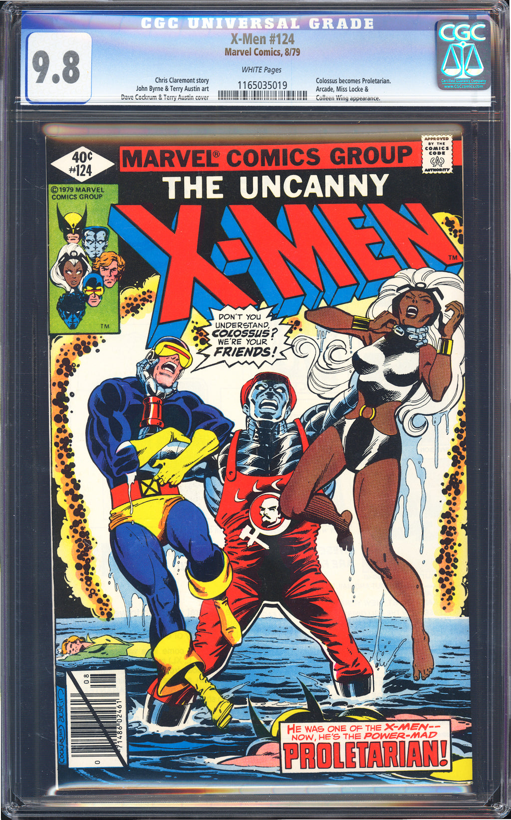 X-Men 124 CGC 9.8