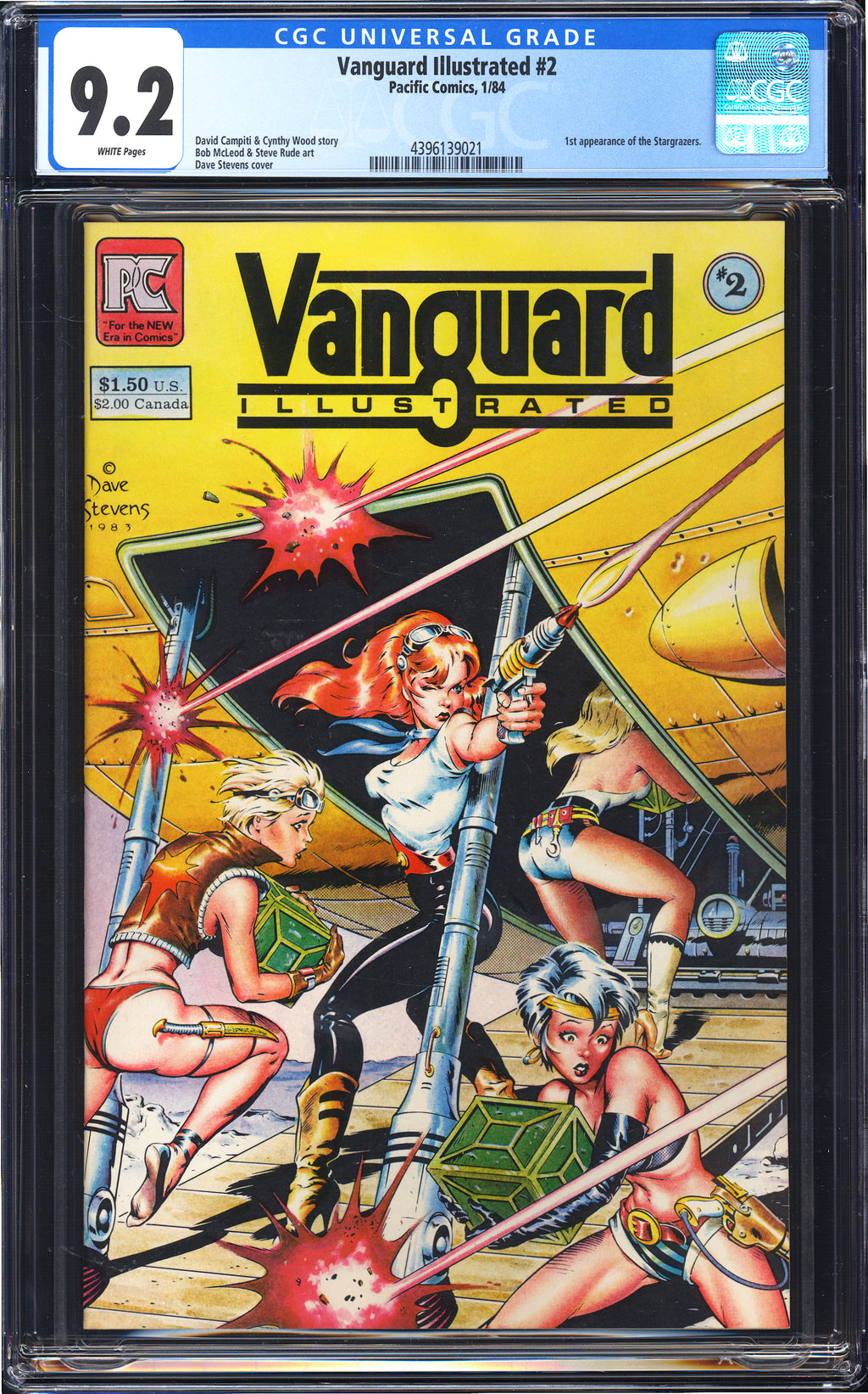 Vanguard Illustrated 2 CGC 9.2