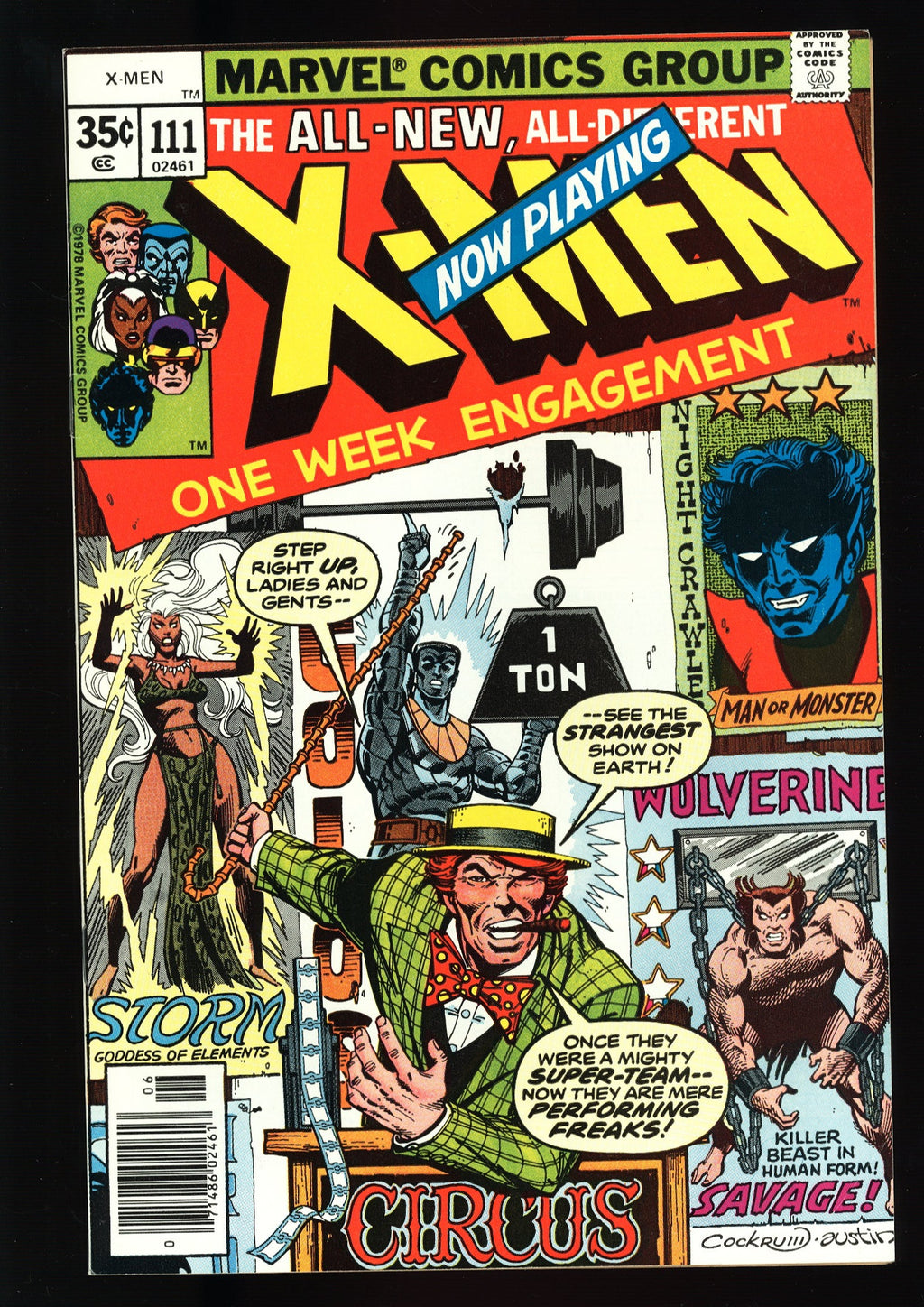 1978 X-Men 111 NM-