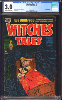 Witches Tales 2 CGC 3.0