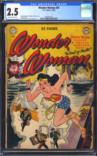 Wonder Woman 39 CGC 2.5