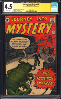 Journey into Mystery 82 CGC 4.5 SS DICK AYERS