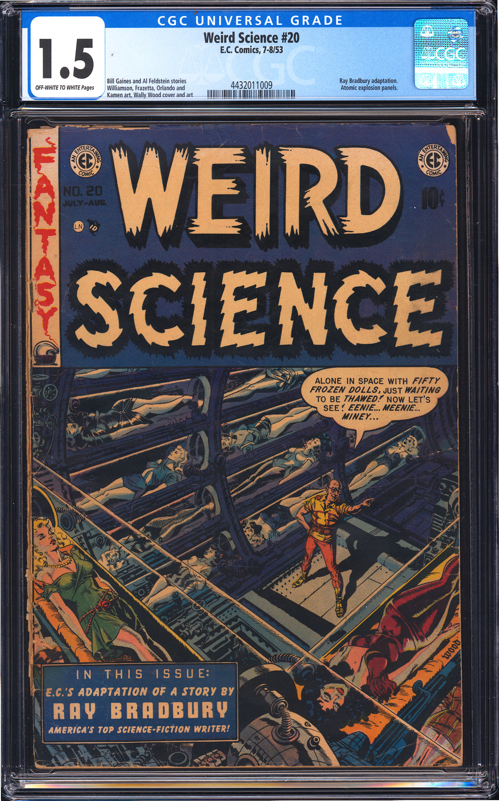 Weird Science 20 CGC 1.5