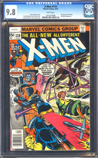 X-Men 110 CGC 9.8 WHITE PAGES