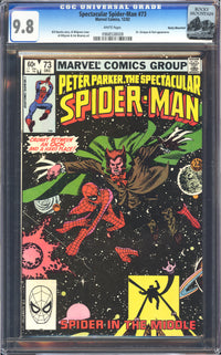 Spectacular Spider-Man 73 CGC 9.8 Rocky Mountain Pedigree