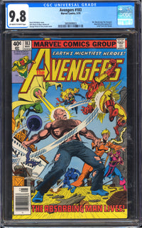 Avengers 183 CGC 9.8