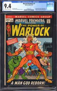 Marvel Premiere 1 CGC 9.4