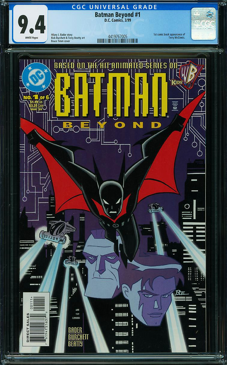 Batman Beyond 1 CGC 9.4