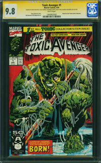 Toxic Avengers 1 CGC 9.8 SS 5X