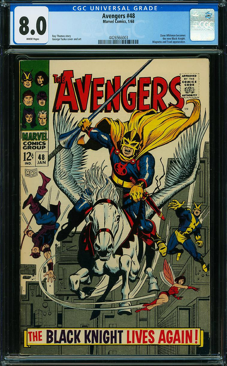 Avengers 48 CGC 8.0