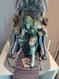 NEW RCB Dr. Doom on Throne Statue 1/4 SCALE CUSTOM SIDESHOW XM