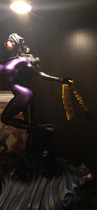 NEW CATWOMAN SEXY PURPLE Custom 1/4 SCALE Statue SIDESHOW NEW