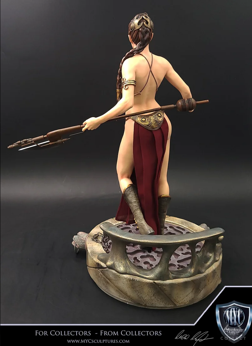 NEW Princess Leia – Slave 1/4 Scale Statue MYC Sculptures STAR WARS SIDESHOW