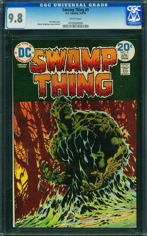 Swamp Thing 9 CGC 9.8 WHITE PAGES