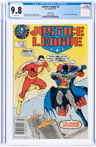 Justice League 3 CGC 9.8 LIMITED LOGO VARIANT