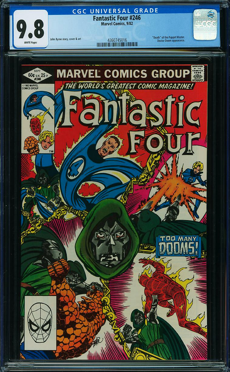 Fantastic Four 246 CGC 9.8