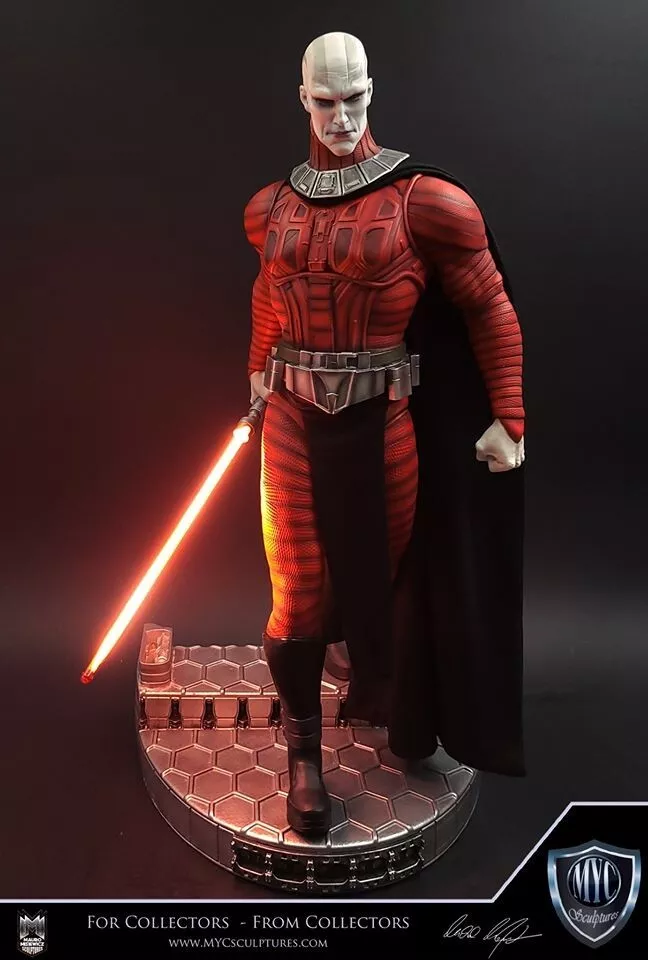 NEW Darth Malak 1/4 Scale STATUE Custom SIDESHOW MYC