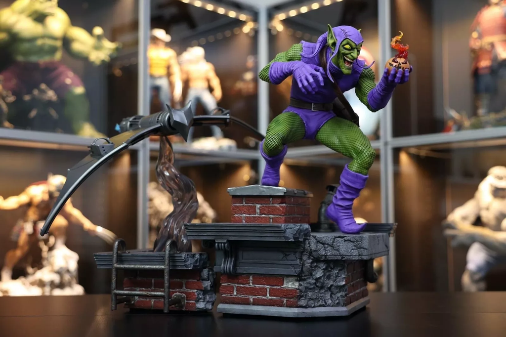 NEW MADX Green Goblin 1/4 Scale CUSTOM Fan Art Statue SIDESHOW