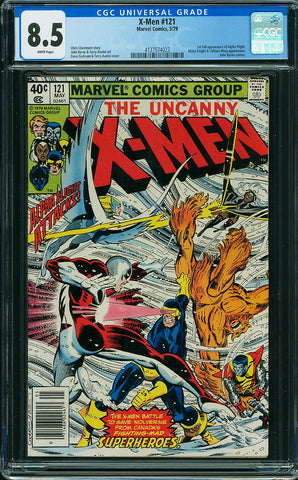 Uncanny X-Men 121 CGC 8.5