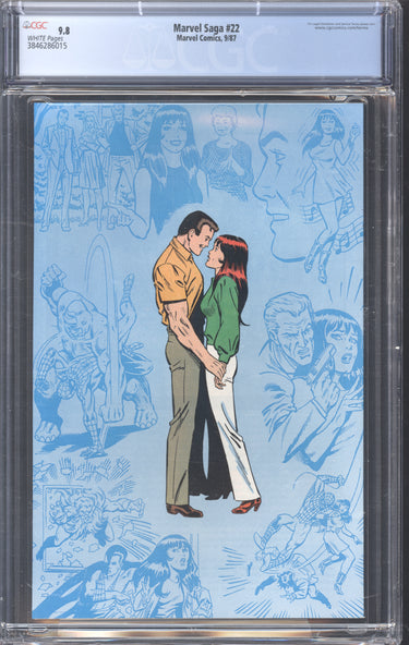 Marvel Saga 22 CGC 9.8