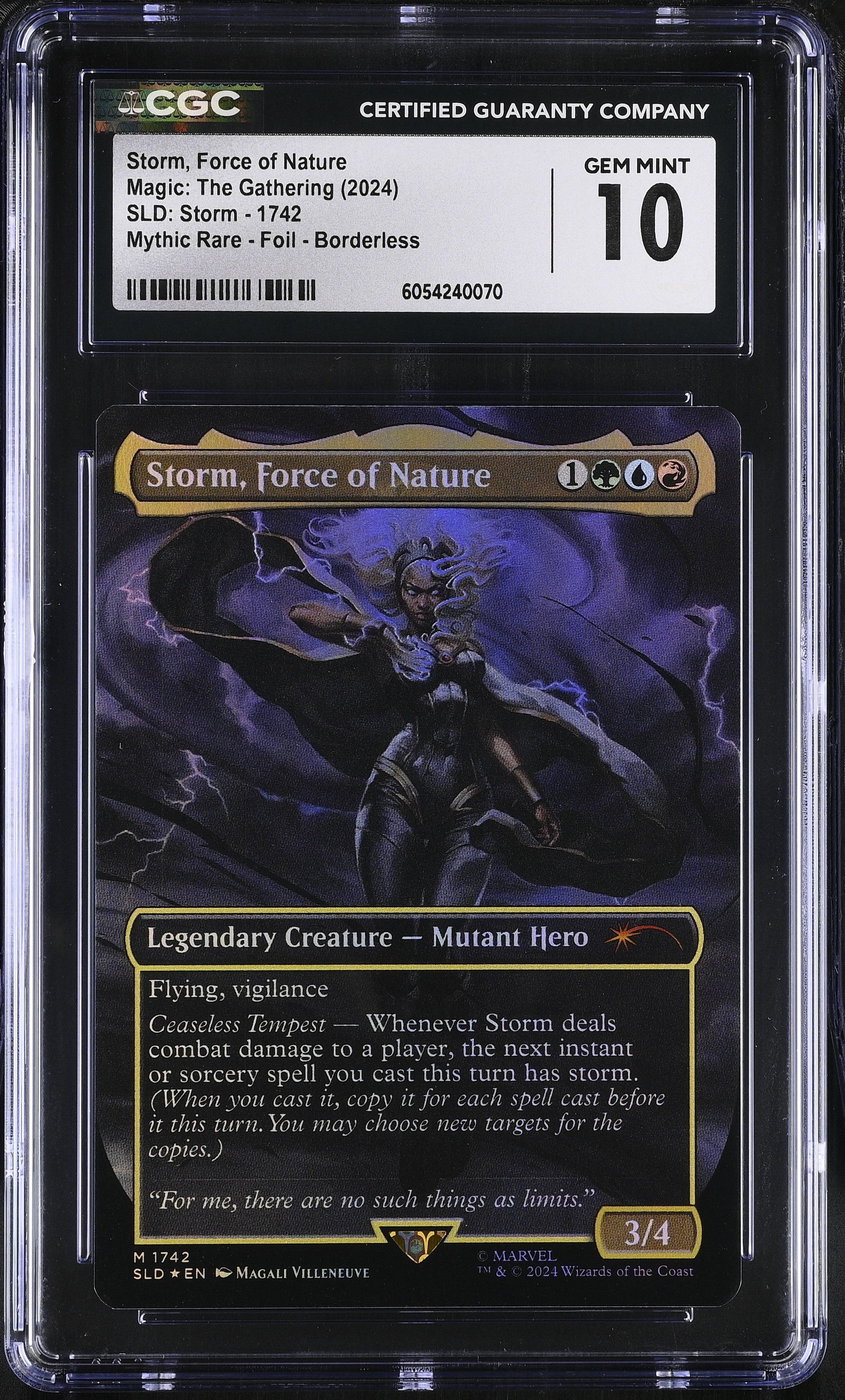 Magic: The Gathering 2024 Storm, Force of Nature 1742 SLD: Storm Mythi ...