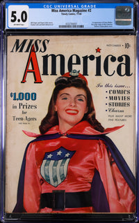 Miss America Magazine 2 CGC 5.0