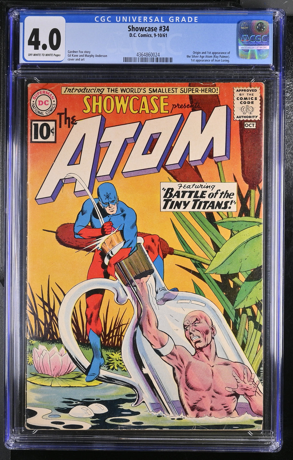 Showcase 34 CGC 4.0