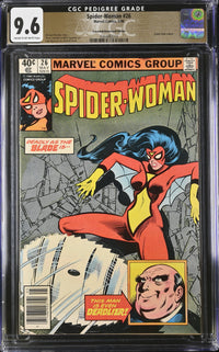 Spider-Woman 26 CGC 9.6 Savannah/Newsstand Edition