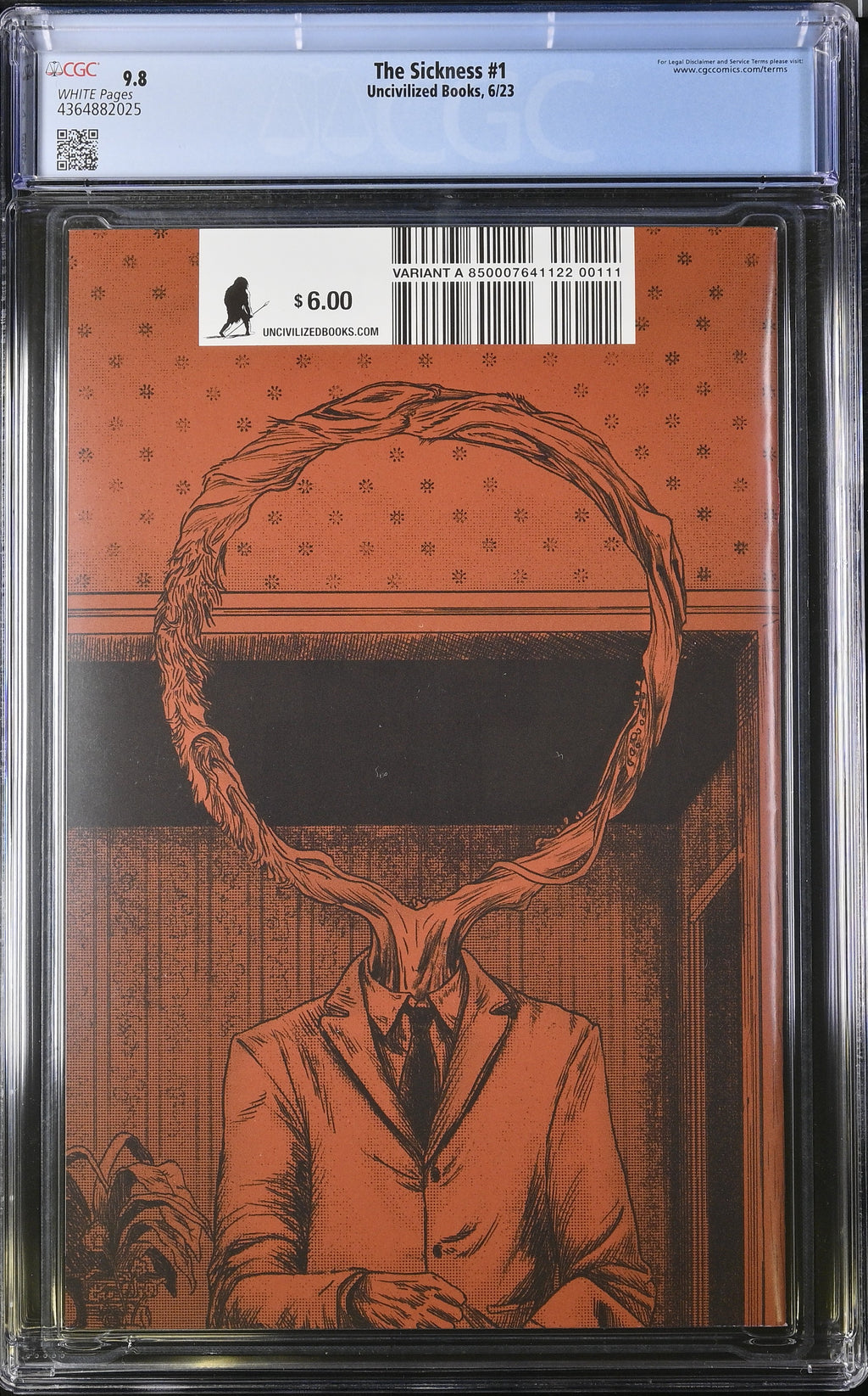 The Sickness 1 CGC 9.8