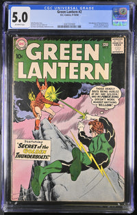 Green Lantern 2 CGC 5.0