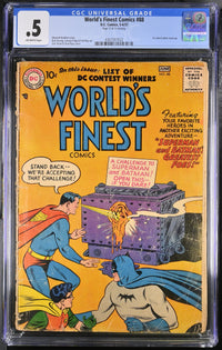 World's Finest Comics 88 CGC 0.5