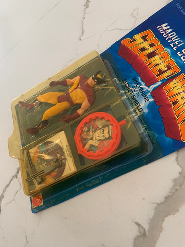 1984 Mattel Marvel Secret Wars MOC WOLVERINE SLVER CLAWS SEALED