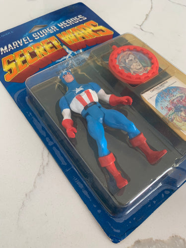 1984 Mattel Marvel Secret Wars MOC CAPTAIN AMERICA SEALED