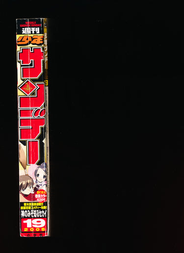 Weekly Shonen Sunday 19 2008 spine