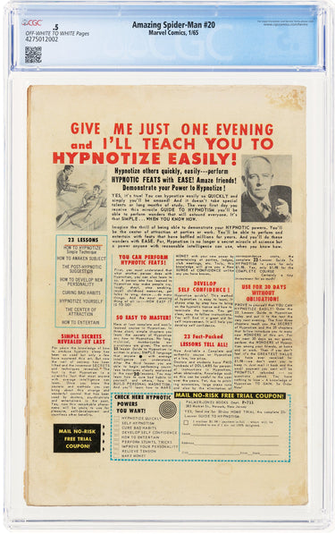 Amazing Spider-Man 20 CGC 0.5