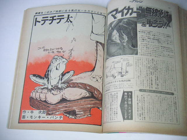 週間漫画アクション Weekly Manga Action 1973 May 10 No 18  USA SELLER