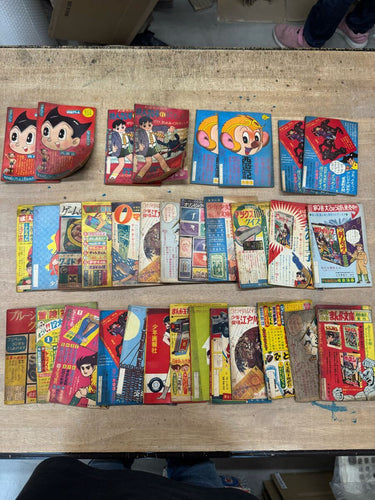 Shonen Book, Manga supplements, Astro Boy, Tetsujin 28, large 33 ISSUE LOT