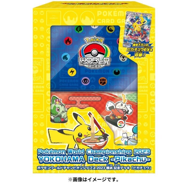 Pokemon World Championships 2023 Yokohama Commemorative Deck Pikachu JAPAN