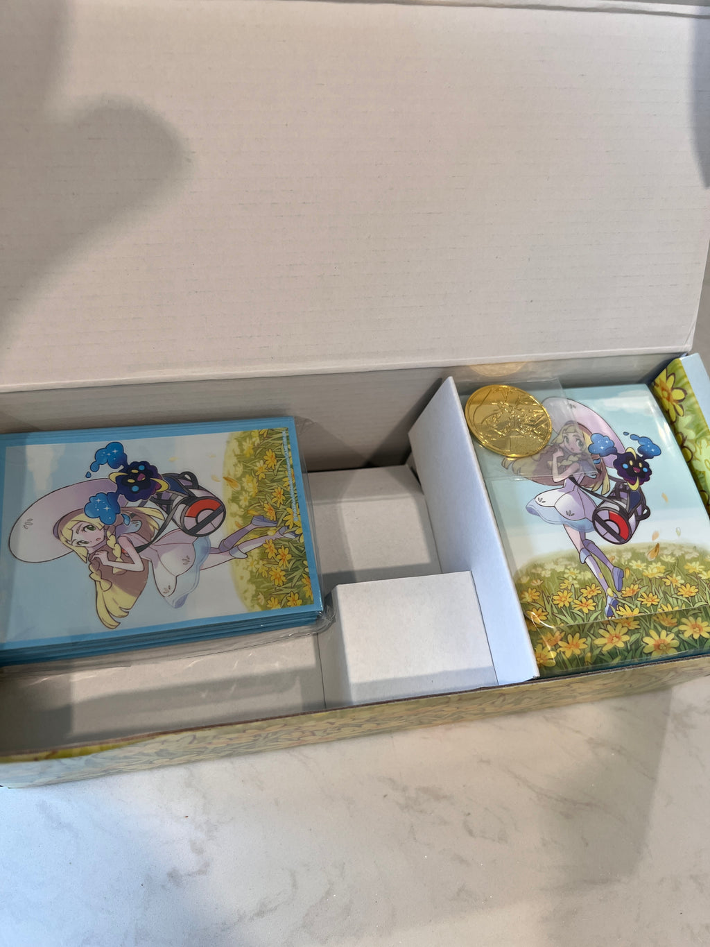 2017 Pokemon Japanese SM Promo Lillie Cosmog Special Box PSA 10