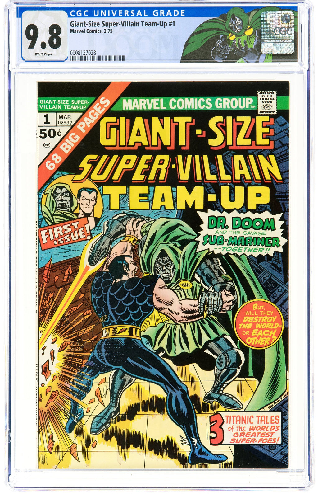 Giant-Size Super-Villain Team-Up 1 CGC 9.8