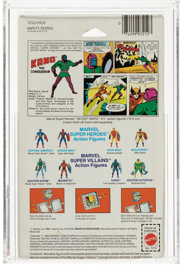 1984 Mattel Marvel Secret Wars KANG CAS 80