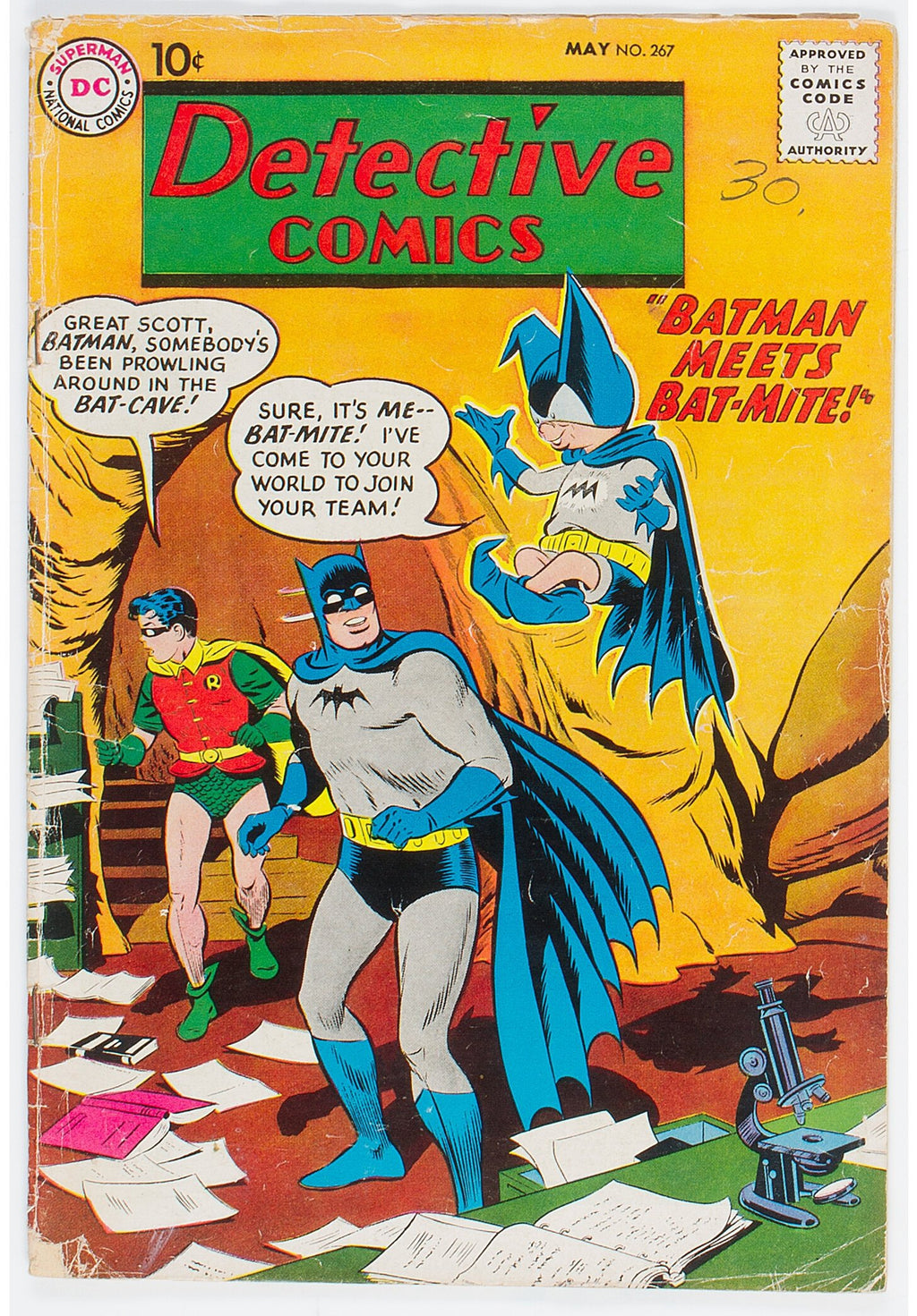 1959 Detective Comics 267 LOWER GRADE - 1ST APPEARANCE OF BAT-MITE