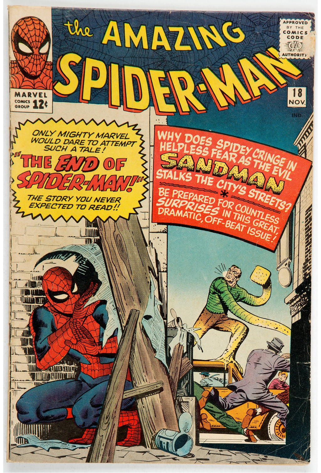 1964 Amazing Spider-Man 18 MID GRADE - 1ST APPEARANCE OF NED LEEDS